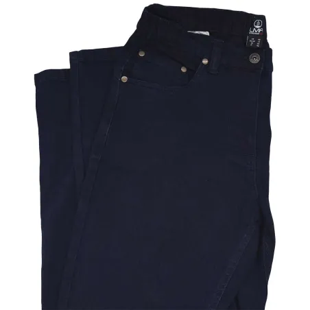 Jeans femme confort stretch bleu foncé - Tailles 38 à 54