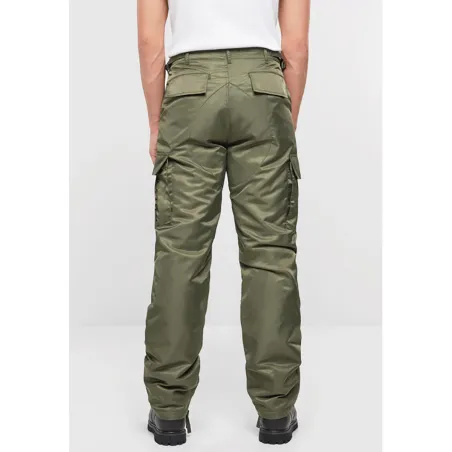 Pantalon thermique homme Brandit® Olive - Résistant et hydrofuge