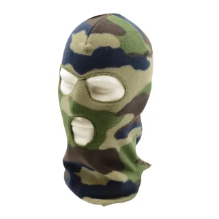 Cagoule polaire camo CE chaude et discrète pour chasse