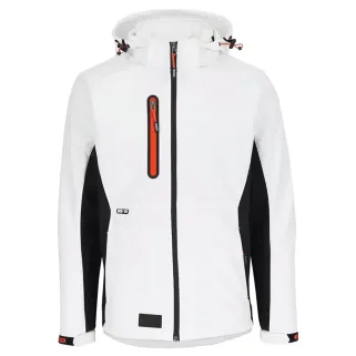Veste Softshell Trystan Herock® Homme - Noir/Blanc