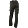 Pantalon polycoton noir résistant 36-60 pour élevage