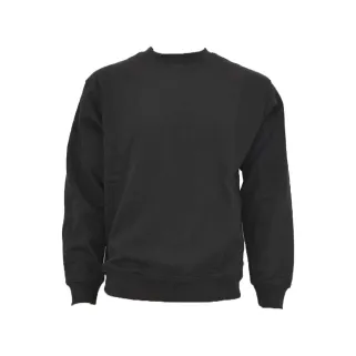 Sweat Caterham noir col rond - Confort extérieur