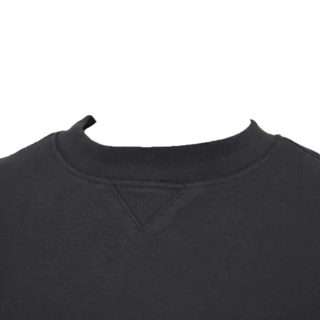 Sweat Caterham noir col rond - Confort extérieur