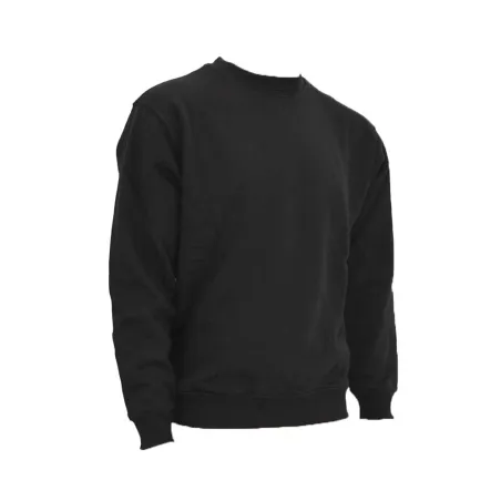 Sweat Caterham noir col rond - Confort extérieur