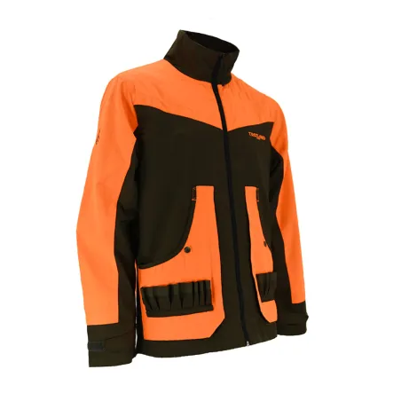 Veste Treeland déperlante orange-marron S à 3XL