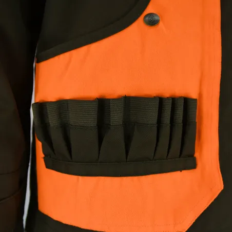 Veste Treeland déperlante orange-marron S à 3XL