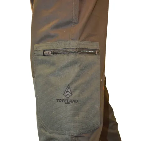 Fuseau femme résistant kaki/marron - Tailles 38 à 46