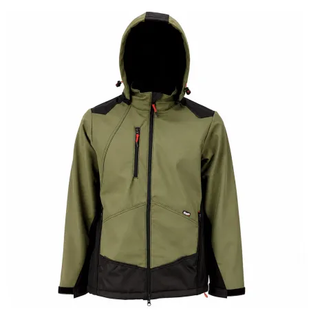Blouson Softshell River kaki/noir - M à 3XL