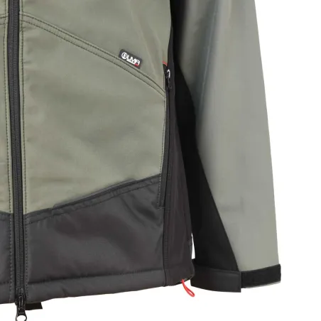 Blouson Softshell River kaki/noir - M à 3XL