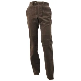 Pantalon velours côtelé marron Calvados T38-T60