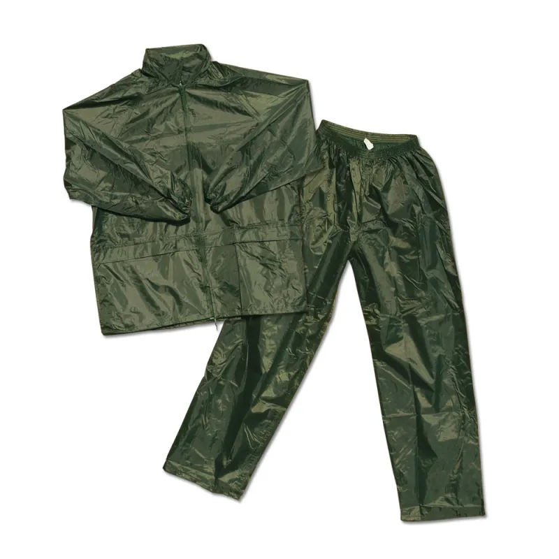 Ensemble imperméable kaki coupe-vent M à 3XL