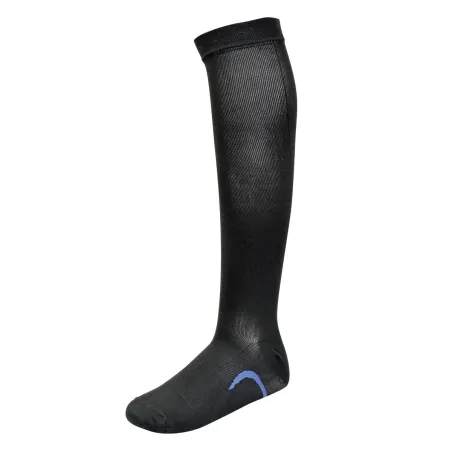 Mi-bas homme anti-fatigue - Contention graduelle - Noir