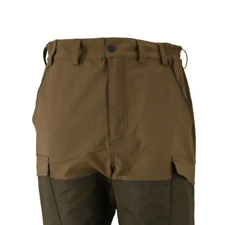 Pantalon Trackeasy Tabac - Résistant et Confortable