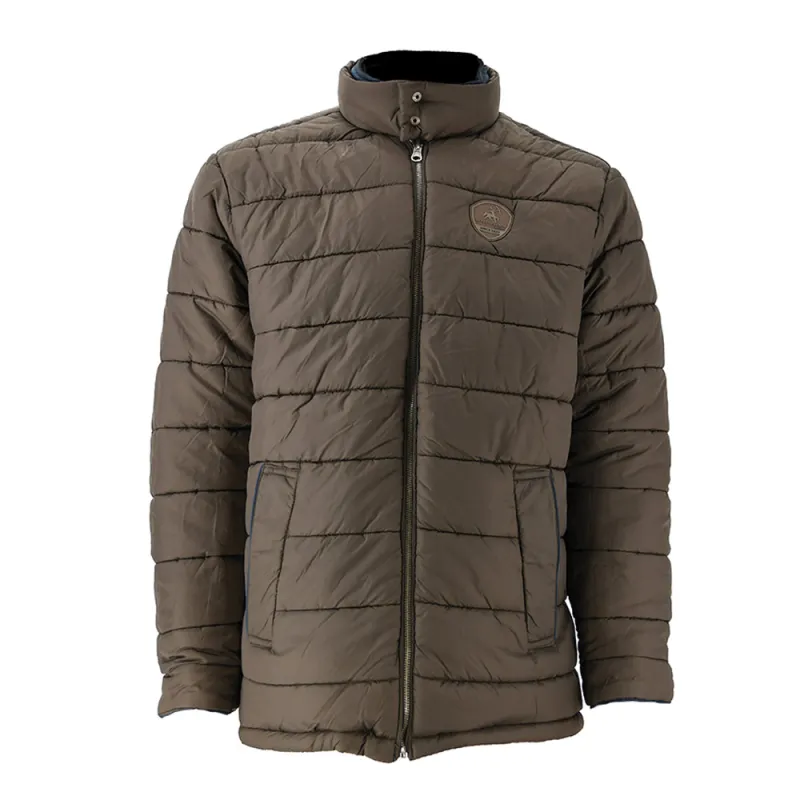 Parka réversible marron/bleu marine - Confort et style M à 2XL