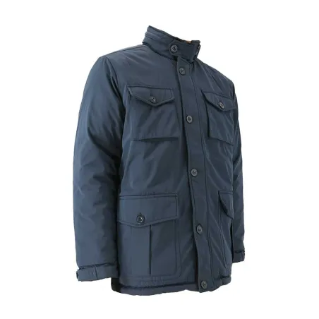 Parka réversible marron/bleu marine - Confort et style M à 2XL