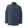 Parka réversible marron/bleu marine - Confort et style M à 2XL