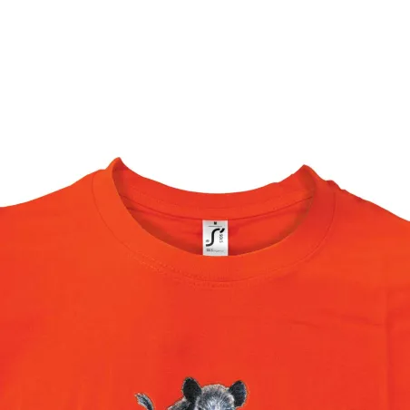 T-shirt chasse Bartavel® scène sangliers