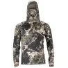 Gilet technique respirant avec capuche et masque intégré