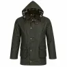 Veste Poacher Walker and Hawkes - Coton ciré vert style anglais