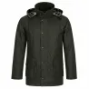 Veste Poacher Walker and Hawkes - Coton ciré vert style anglais