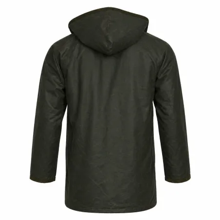 Veste Poacher Walker and Hawkes - Coton ciré vert style anglais