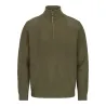 Pull zippé Gardham Vert - Confort outdoor éleveurs/chasseurs