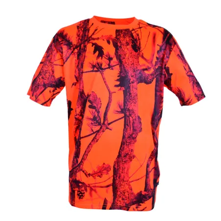 T-shirt camouflage Ghost Camo Blaze & black - Percussion