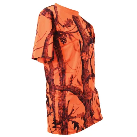 T-shirt camouflage Ghost Camo Blaze & black - Percussion