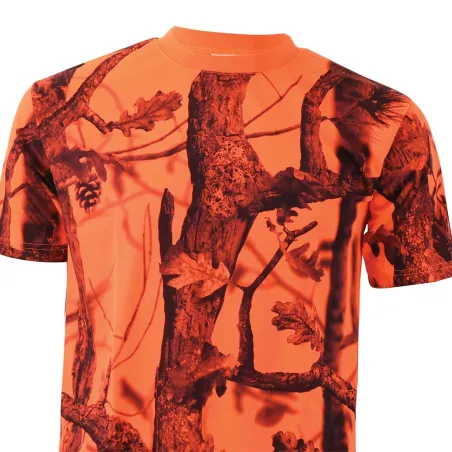 T-shirt camouflage Ghost Camo Blaze & black - Percussion