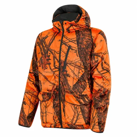 Doudoune réversible Alaskan Kaki/Orange - Chasse & Outdoor