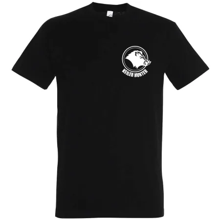 T-Shirt Keiler Hunter noir coton 190g/m² manches courtes