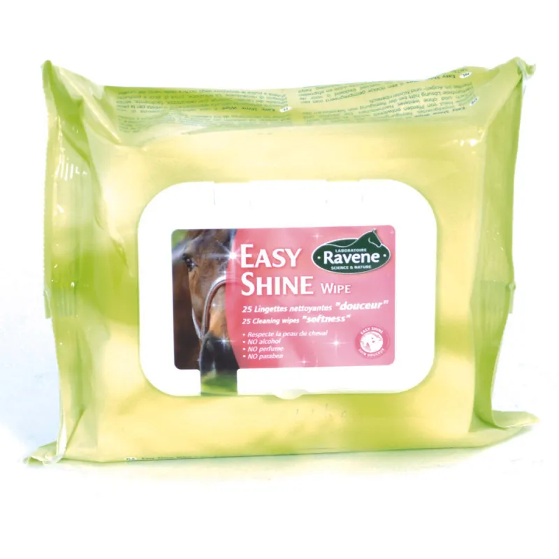 Lingettes nettoyantes Easy Shine Whipe pour chevaux