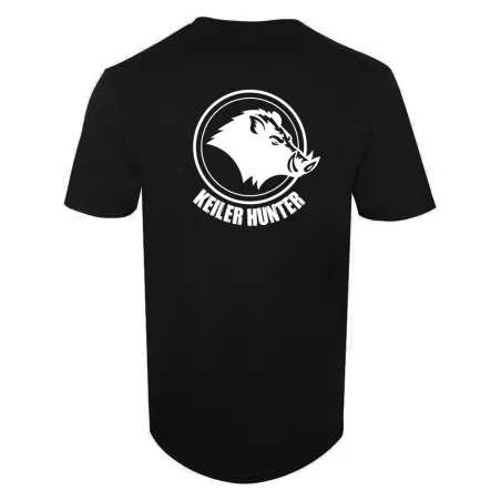 T-Shirt Keiler Hunter noir coton 190g/m² manches courtes