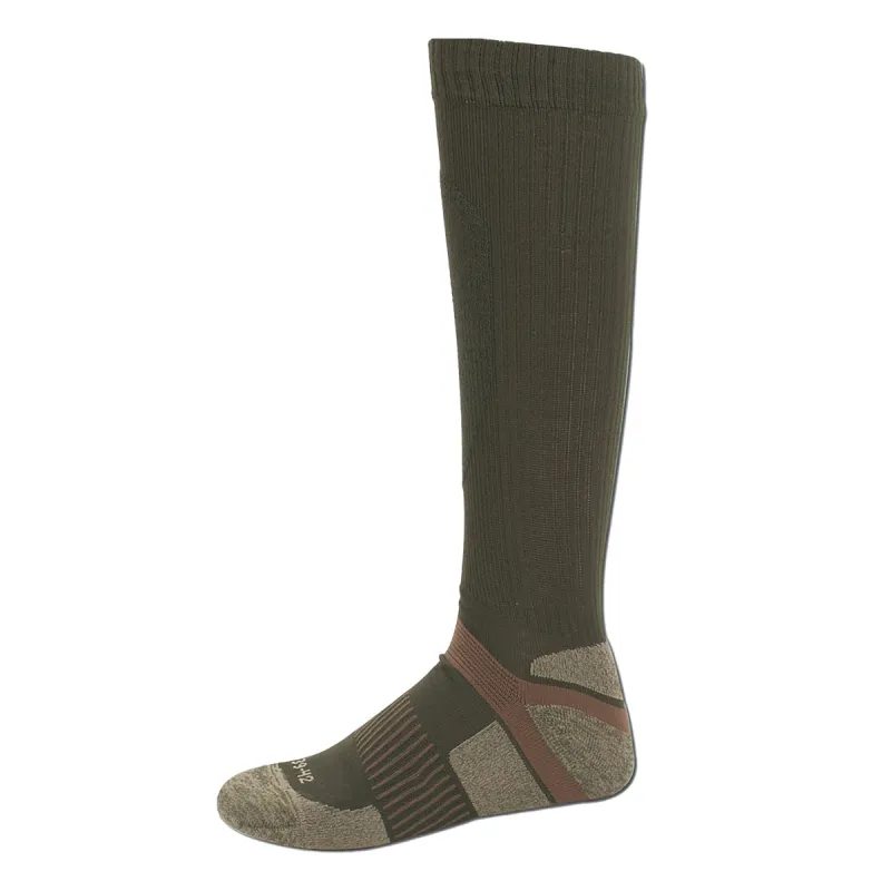 Mi-bas Thermolite® homme - Chaud & résistant - Vert