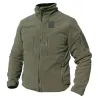 Blouson polaire homme vert - Col montant - 390g/m² - DCA
