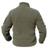 Blouson polaire homme vert - Col montant - 390g/m² - DCA