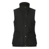 Gilet Haxby Walker & Hawkes vert coton ciré femme