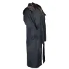Manteau long Waxstock navy Walker & Hawkes M à 3XL
