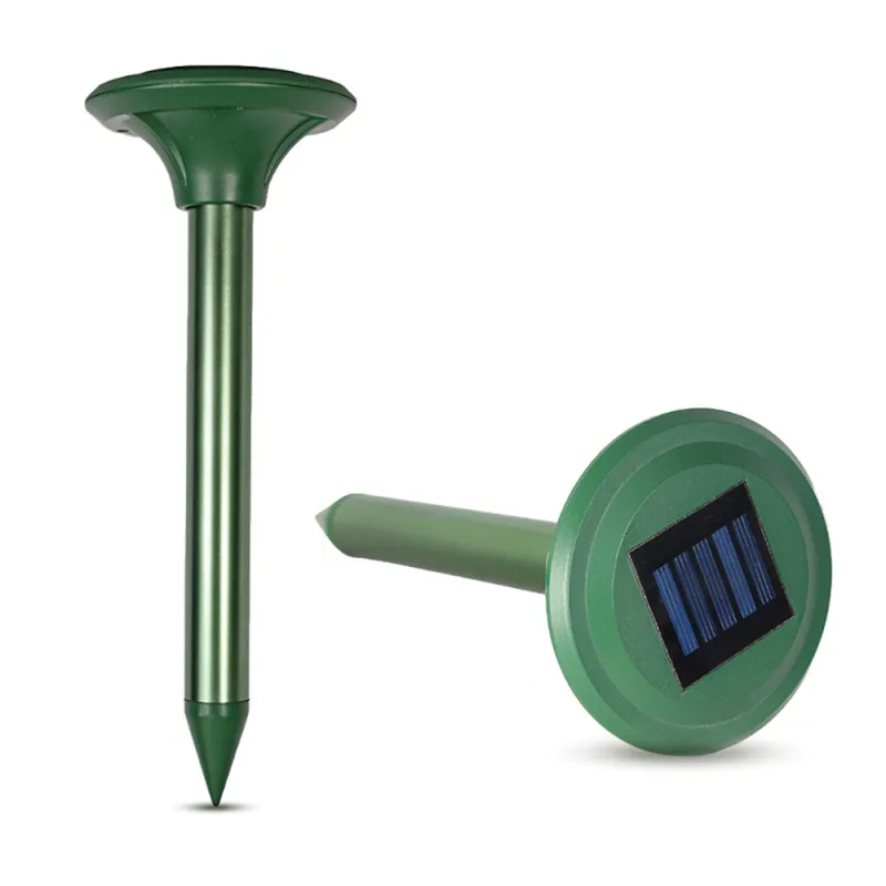3 répulsifs solaires anti-taupes - 1200 m² de protection