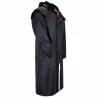 Manteau long Waxstock navy Walker & Hawkes M à 3XL