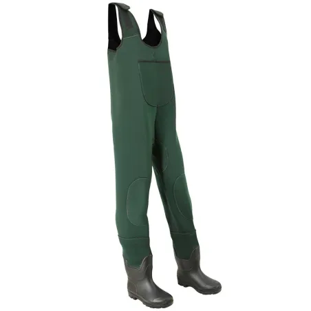 Waders néoprène 4mm vert antidérapants 40/41-46/47