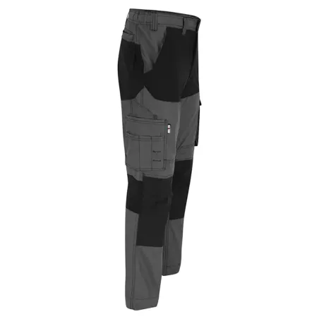 Pantalon travail Hector Herock® - Noir/Charbon - 8 poches
