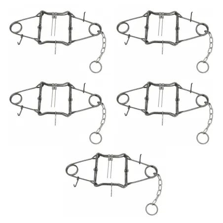 Lot de 5 pièges Conibear X 25x25 cm homologués PHE