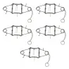 Lot de 5 pièges Conibear X 25x25 cm homologués PHE