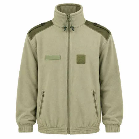 Blouson polaire commando 2 poches vert kaki - TM