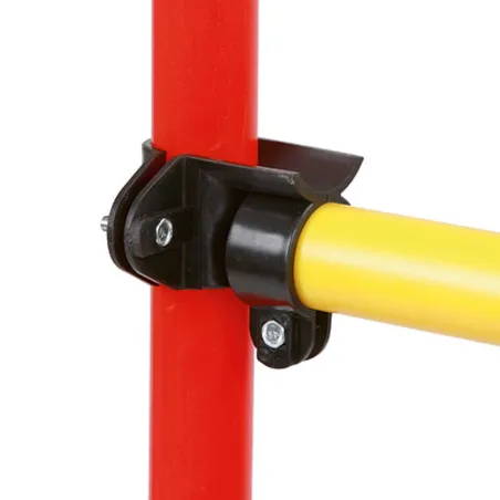 Kit agilité chien 3-en-1 : anneau, barre et slalom réglables