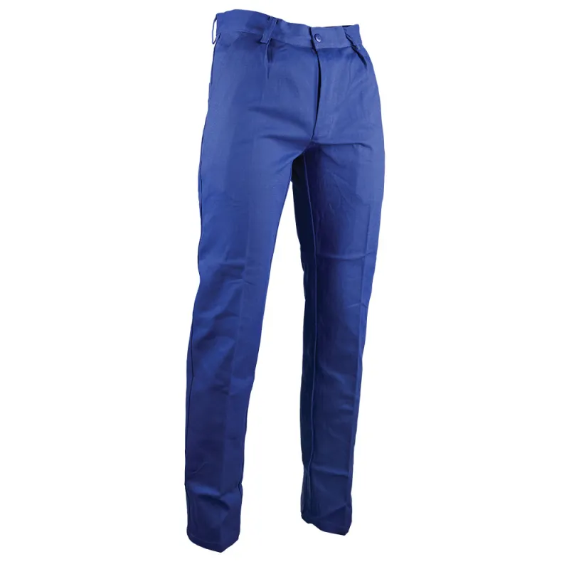 Pantalon travail Clou coton sergé Bleu Bugatti 40-70