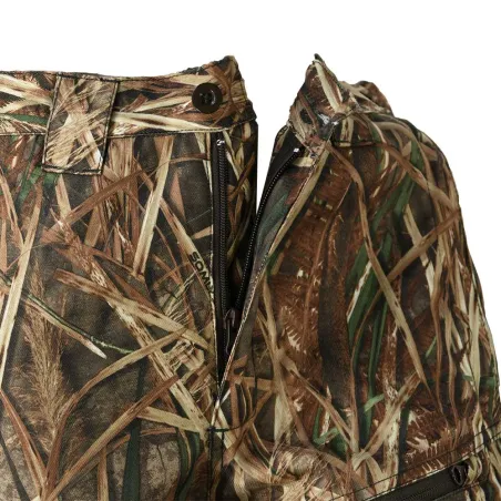 Pantalon chasse gibier d'eau Duck Pant camo roseaux