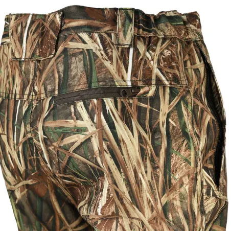 Pantalon chasse gibier d'eau Duck Pant camo roseaux