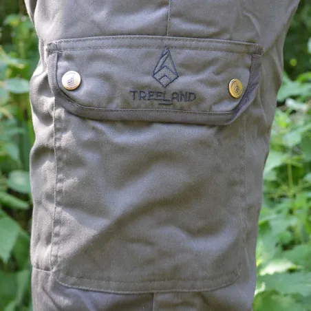 Pantalon d'hiver Treeland® vert chaud et imperméable